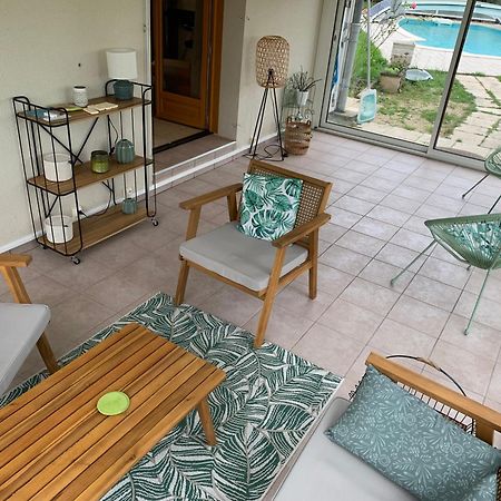 Gite 3 Etoiles Les Gourlines Avec Balneo, Veranda, Piscine Et Garage Avermes Екстериор снимка